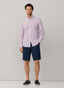 FAÇONNABLE REGULAR FIT BENGAL STRIPE SEERSUCKER SHIRT
