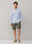 FAÇONNABLE REGULAR FIT BENGAL STRIPE SEERSUCKER SHIRT