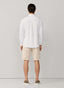 FAÇONNABLE REGULAR FIT GARMENT DYED LINEN SHIRT