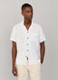 FAÇONNABLE REGULAR FIT SHORT SLEEVE LINEN SHIRT