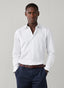 FAÇONNABLE REGULAR FIT SOLID TWILL SHIRT
