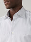 FAÇONNABLE REGULAR FIT MINI PINSTRIPE TWILL SHIRT