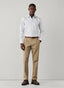 FAÇONNABLE REGULAR FIT MINI PINSTRIPE TWILL SHIRT
