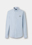 FAÇONNABLE REGULAR FIT LOGO STRIPED PINPOINT SHIRT
