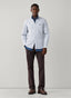 FAÇONNABLE REGULAR FIT BENGAL STRIPE PINPOINT SHIRT