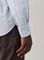 FAÇONNABLE REGULAR FIT BENGAL STRIPE PINPOINT SHIRT