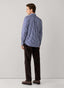 FAÇONNABLE REGULAR FIT REGIMENTAL STRIPE POPLIN SHIRT