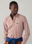 FAÇONNABLE REGULAR FIT REGIMENTAL STRIPE POPLIN SHIRT