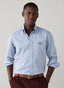 FAÇONNABLE REGULAR FIT LOGO FLANNEL TWILL SHIRT