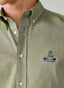 FAÇONNABLE REGULAR FIT LOGO FLANNEL TWILL SHIRT