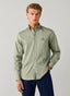 FAÇONNABLE REGULAR FIT LOGO FLANNEL TWILL SHIRT