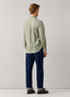 FAÇONNABLE REGULAR FIT LOGO FLANNEL TWILL SHIRT