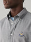 FAÇONNABLE REGULAR FIT LOGO FLANNEL TWILL SHIRT