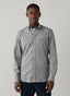 FAÇONNABLE REGULAR FIT LOGO FLANNEL TWILL SHIRT