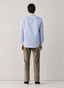 FAÇONNABLE REGULAR FIT BENGAL STRIPE TWILL SHIRT