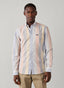 FAÇONNABLE REGULAR FIT MULTI CANDY STRIPE POPLIN SHIRT