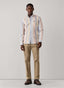 FAÇONNABLE REGULAR FIT MULTI CANDY STRIPE POPLIN SHIRT