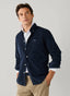 FAÇONNABLE REGULAR FIT GARMENT DYED BABYCORD SHIRT