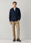 FAÇONNABLE REGULAR FIT GARMENT DYED BABYCORD SHIRT