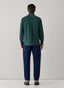 FAÇONNABLE REGULAR FIT GARMENT DYED BABYCORD SHIRT