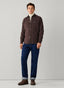 FAÇONNABLE REGULAR FIT GARMENT DYED BABYCORD SHIRT