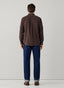 FAÇONNABLE REGULAR FIT GARMENT DYED BABYCORD SHIRT