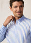 REGULAR FIT FIL-A-FIL AWNING STRIPED SHIRT