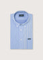 REGULAR FIT STRIPED POPLIN SHIRT