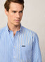 REGULAR FIT STRIPED POPLIN SHIRT