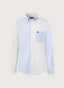 REGULAR FIT TWO-TONE STRIPED OXFORD SHIRT