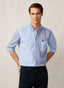 REGULAR FIT TWO-TONE BENGAL GINGHAM STRIPED SHIRT