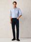 REGULAR FIT TWO-TONE BENGAL GINGHAM STRIPED SHIRT