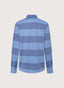 REGULAR FIT WIDE STRIPED TWILL SHIRT