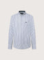 REGULAR FIT BENGAL STRIPED POPLIN SHIRT