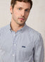 REGULAR FIT BENGAL STRIPED POPLIN SHIRT