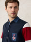 REGULAR FIT GABARDINE RUGBY SHIRT