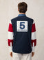 REGULAR FIT GABARDINE RUGBY SHIRT