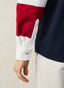 REGULAR FIT GABARDINE RUGBY SHIRT