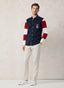 REGULAR FIT GABARDINE RUGBY SHIRT