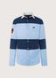 REGULAR FIT STRIPED RUGBY SHIRT