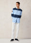 REGULAR FIT STRIPED RUGBY SHIRT