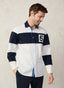 REGULAR FIT STRIPED RUGBY SHIRT