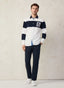 REGULAR FIT STRIPED RUGBY SHIRT