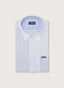 REGULAR FIT STRIPED POPLIN SHIRT