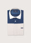 REGULAR FIT RUGBY INSPIRED CHAMBRAY SHIRT
