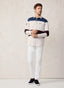 REGULAR FIT RUGBY INSPIRED CHAMBRAY SHIRT