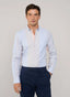 REGULAR FIT BAYADERE STRIPED OXFORD SHIRT