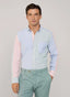 REGULAR FIT BENGAL STRIPED OXFORD SHIRT