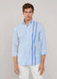 REGULAR FIT SIDE TAPE FIL A FIL SHIRT