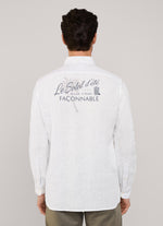REGULAR FIT LINEN SHIRT